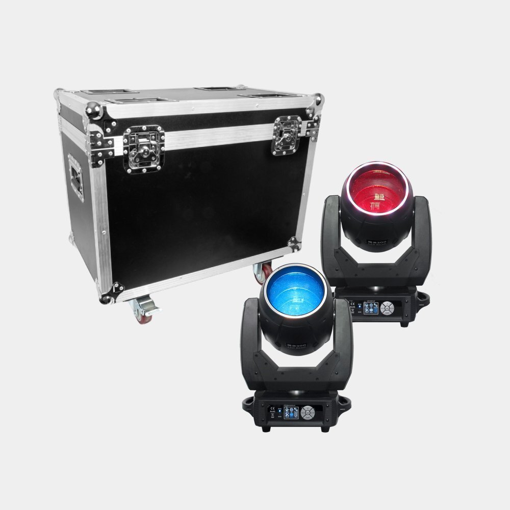 2x Beam 120w & 12 rgb 3in1 judanti galva