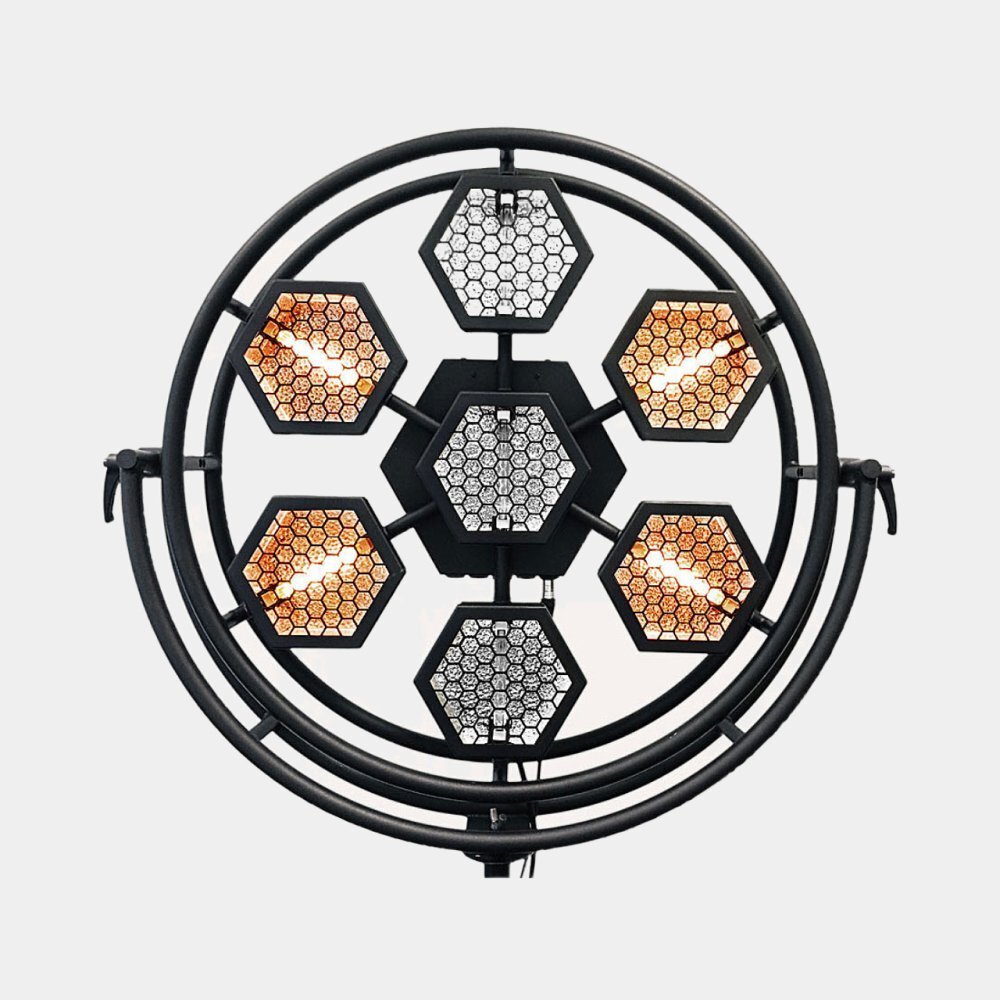 P1 7×60w led specialių efektų šviestuvas